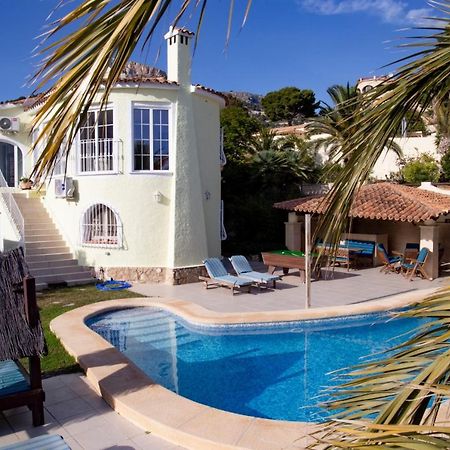 villa Belucra,10p,seaview,jacuzzi,pool Calp Exterior foto