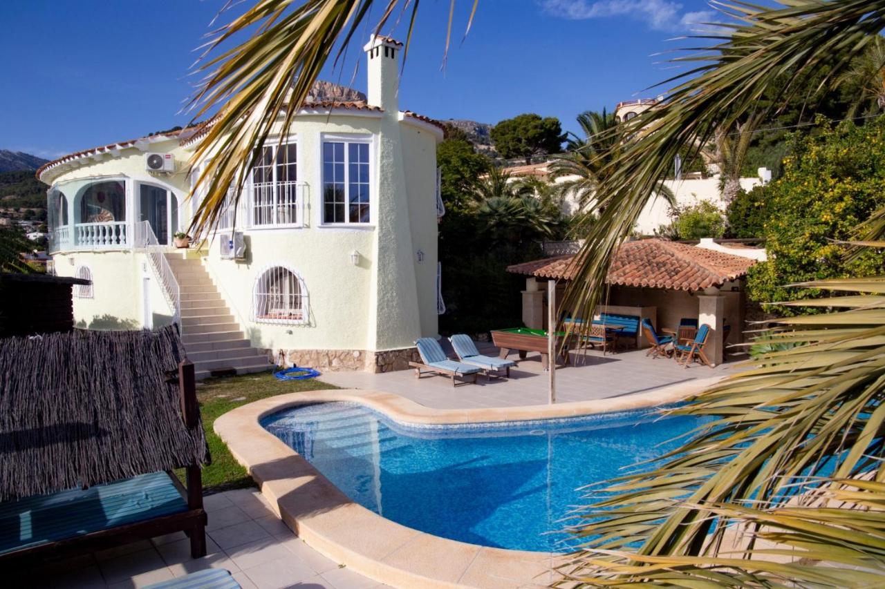 villa Belucra,10p,seaview,jacuzzi,pool Calp Exterior foto