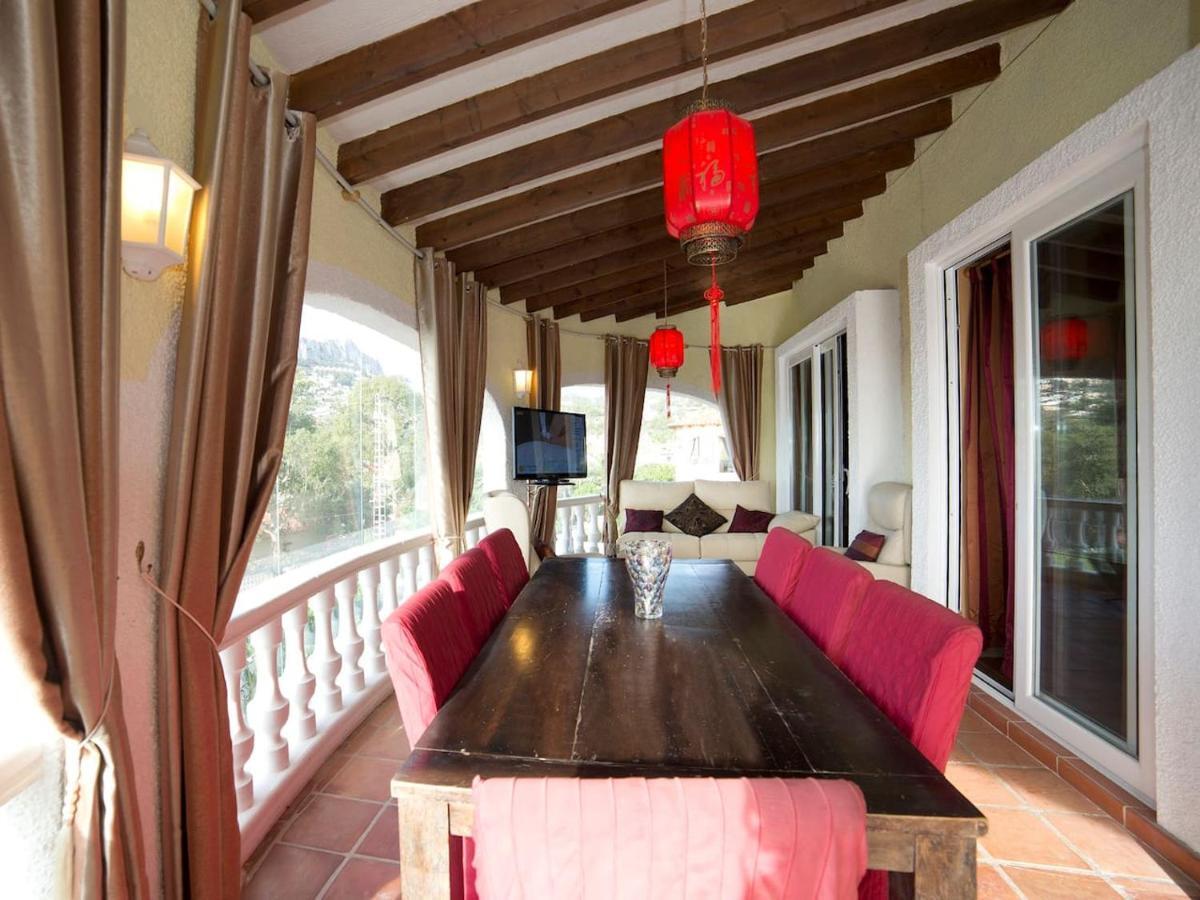 villa Belucra,10p,seaview,jacuzzi,pool Calp Exterior foto