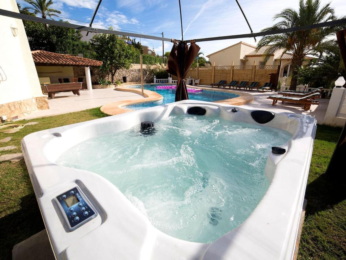 villa Belucra,10p,seaview,jacuzzi,pool Calp Exterior foto