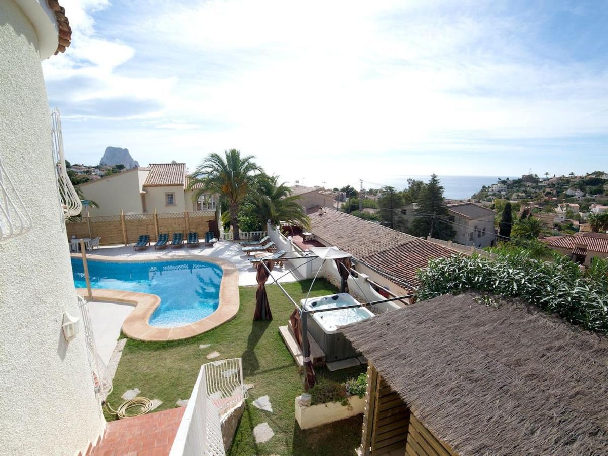 villa Belucra,10p,seaview,jacuzzi,pool Calp Exterior foto