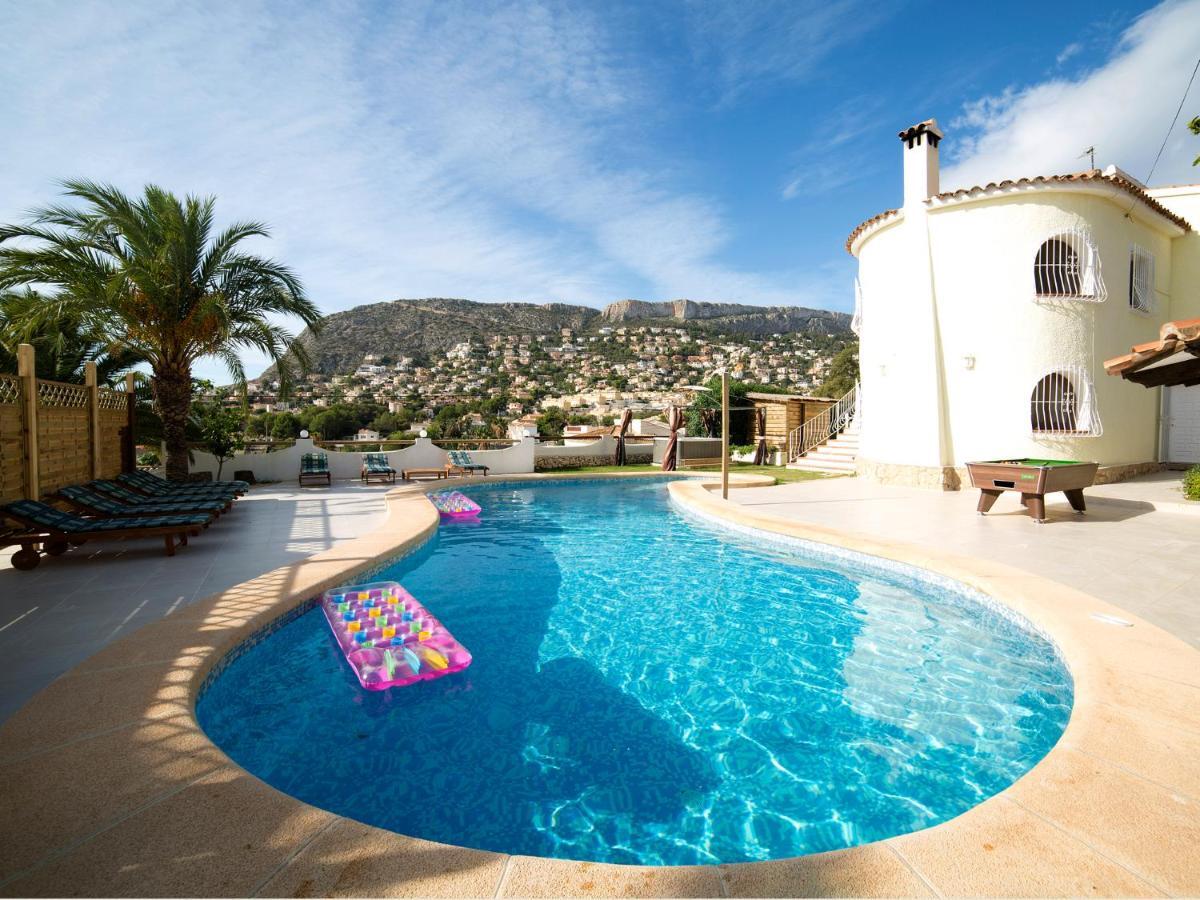 villa Belucra,10p,seaview,jacuzzi,pool Calp Exterior foto